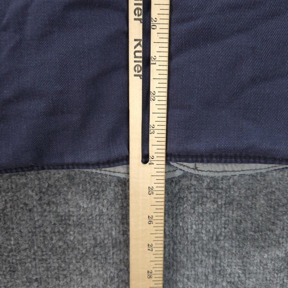 Bulwark FR Jacket Mens Large Blue Flame Resistant Quilted Bomber Workwear - Picture 14 of 16